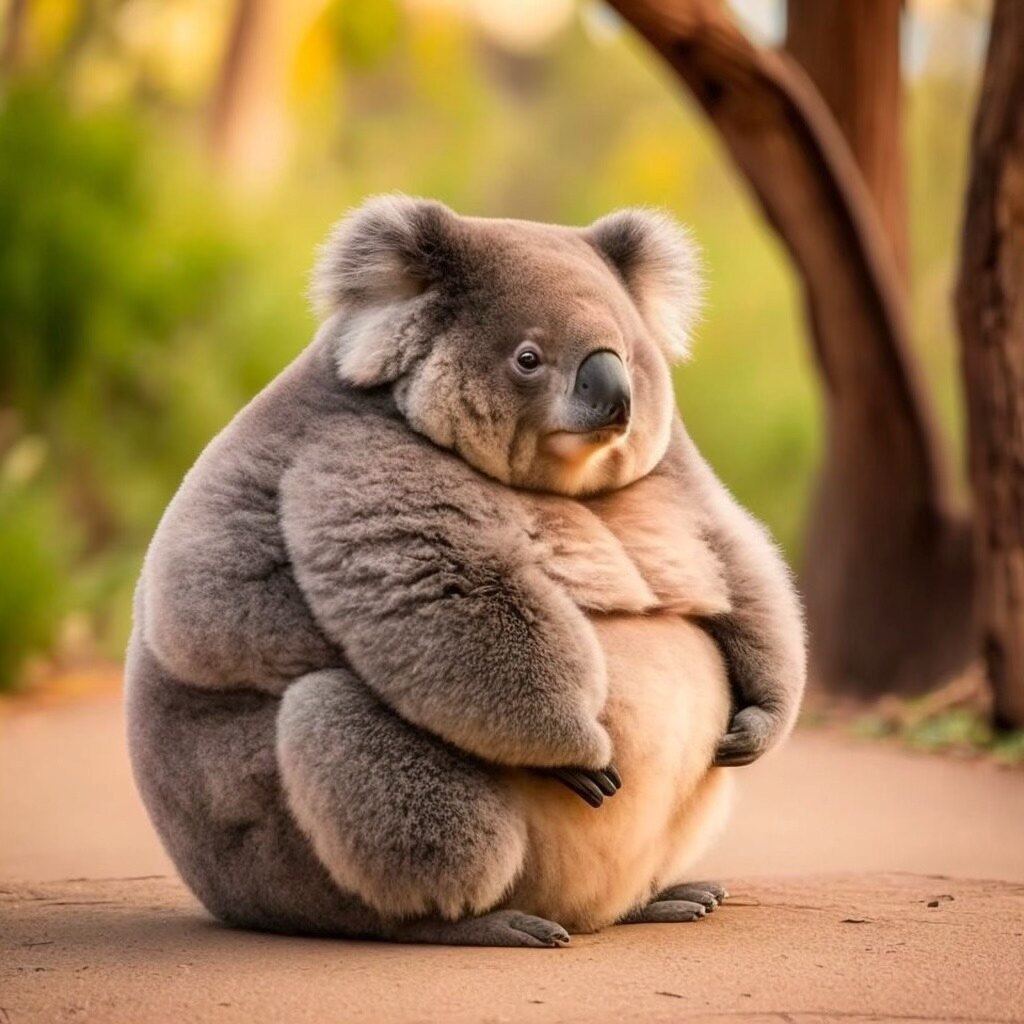 Koala-fied Chonk